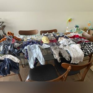 Baby boy clothes 50+ items 3-6 M